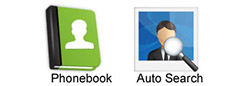 Телефонная книга с функцией поиска и синхронизации