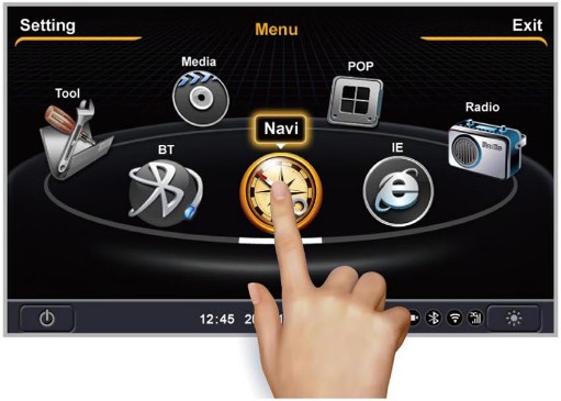 Штатная магнитола Winca C172 S100 для Hyundai I40