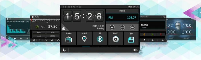Штатная магнитола Toyota Alphard 2015 C30
