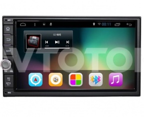 Автомагнитола 2DIN Android Nekvox NE-0802 (Большой Экран 7 дюймов) с регулировкой