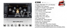 Штатная магнитола Winca C306 S100 Seat Leon