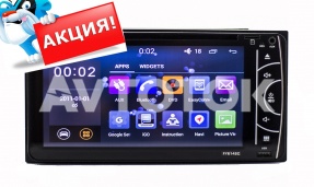 Штатная магнитола Toyota универсальная 2DIN (200x100мм) Android 5.1 FY6142C