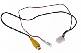 Адаптер подключения новой видеокамеры на штатную магнитолу Toyota 4pin